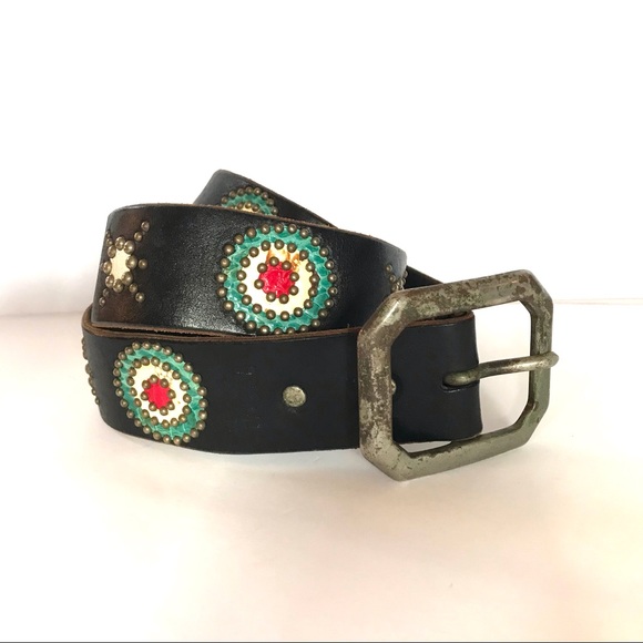 🔥Vintage handcrafted DOA leather belt 🔥 - Picture 2 of 15